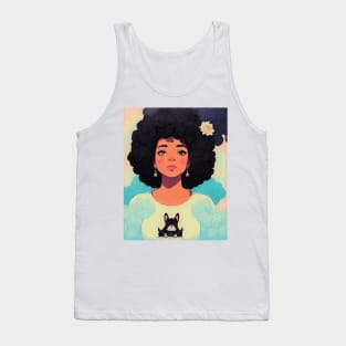 Black Mystical Goddess Tank Top